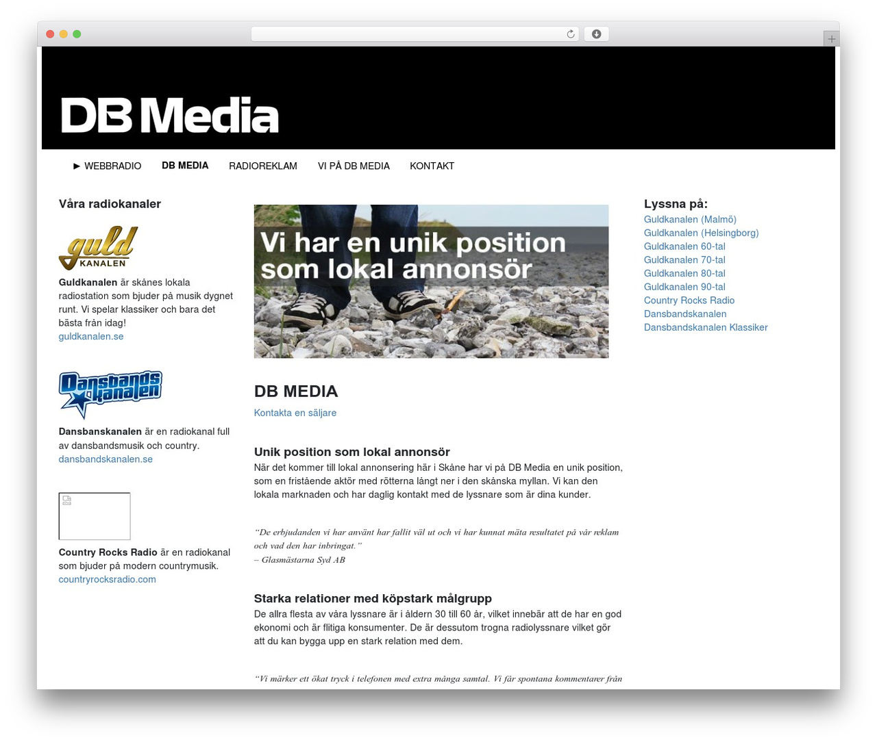 devdmbootstrap4 WordPress theme - dbmedia.se