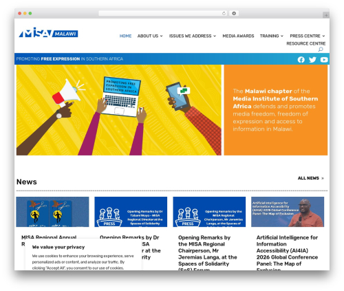 Divi WordPress theme - malawi.misa.org