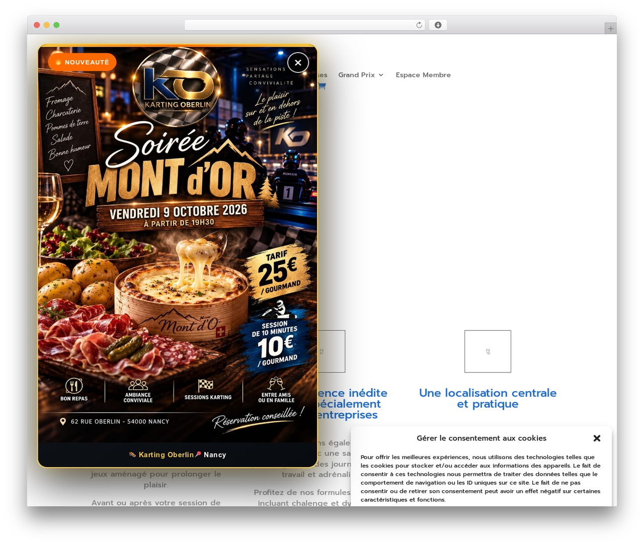 Divi WordPress theme - kart-oberlin.com