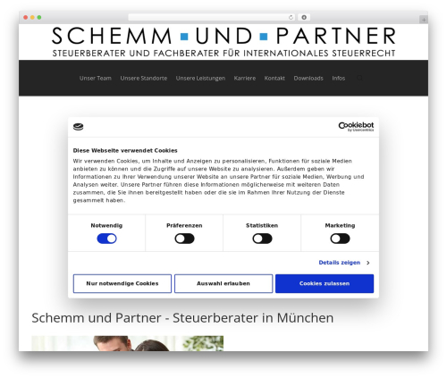 Engage WordPress theme - steuerberater1.de