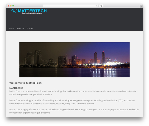 Epik theme WordPress - mattertech.com