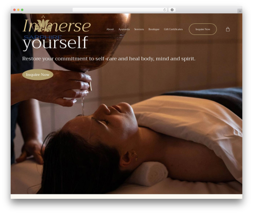 Merchant WordPress plugin - sapphiredayspa.com