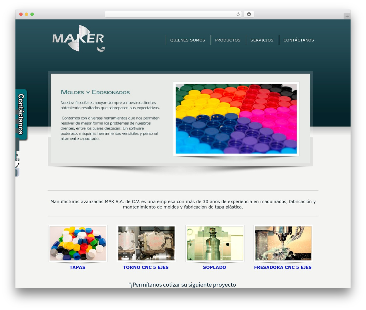 Maker WP theme - maker.mx