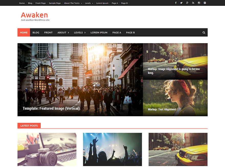 MIR WordPress theme MIR WordPress theme