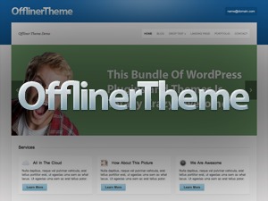 Offliner WordPress theme by WP Business Bundle