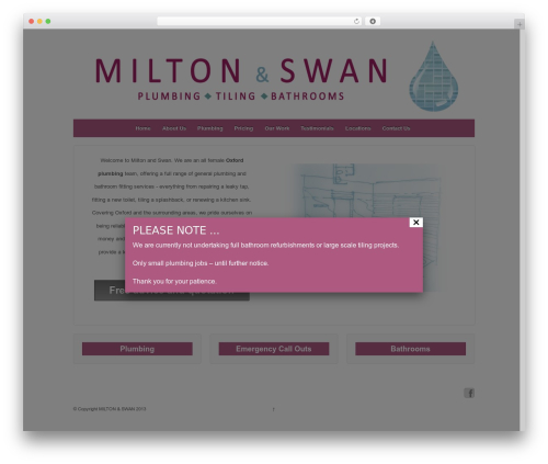 Responsive WordPress theme free download - miltonandswan.com