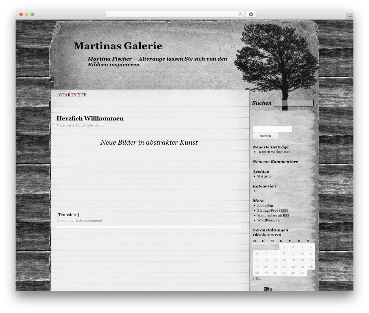 Rustic theme WordPress - martinas-galerie.de Rustic theme WordPress - martinas-galerie.de