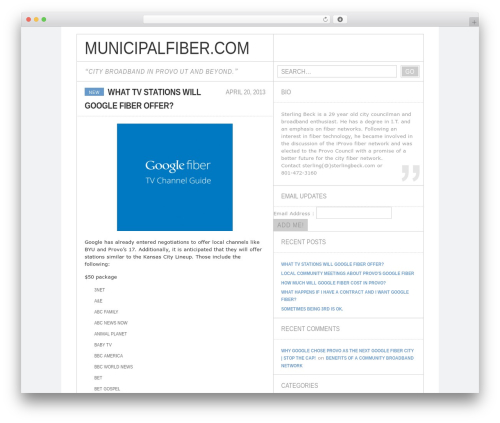 Steira WP theme - municipalfiber.com