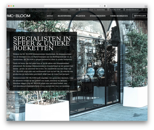 Theme WordPress the7dtchild - mcbloom.nl
