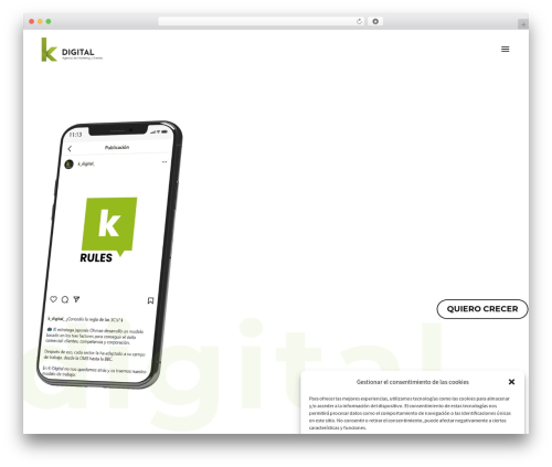 Thegem elements elementor WordPress plugin - k-digital.es