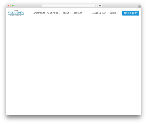 WordPress theme AM2 Theme - eden.hr