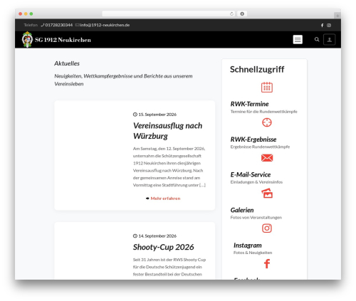 WordPress theme Betheme Child - 1912-neukirchen.de