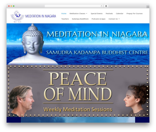 Events calendar modules for divi WordPress plugin - meditationinniagara.org