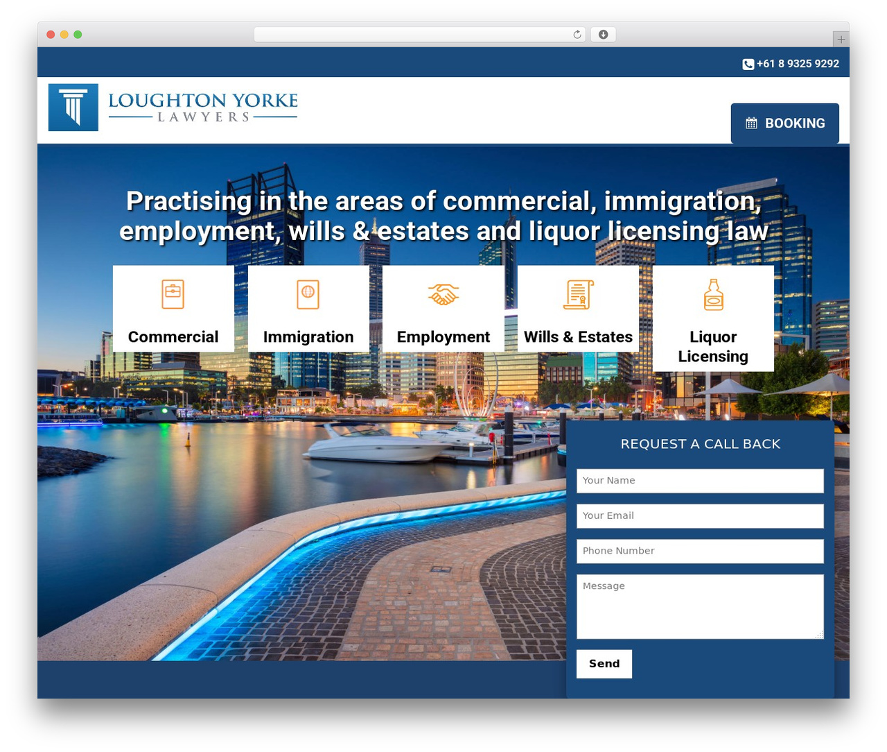WordPress theme Virtue - loughtonyorkelawyers.com