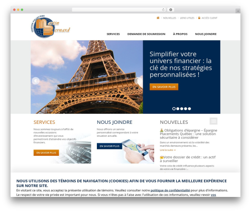 WpActivis theme WordPress - martinbernard.com