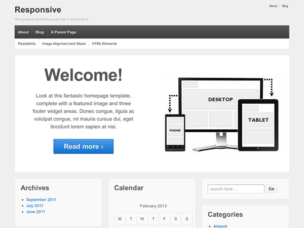 Best WordPress theme Responsive - WordPress.com Best WordPress theme Responsive - WordPress.com