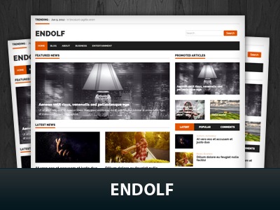 Endolf WordPress theme by Fabthemes.com