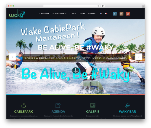 EXO Theme WordPress theme - wakymarrakech.com