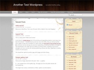 flashy WordPress theme by addo