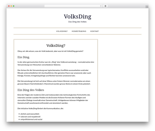 Gold Essentials WordPress theme - volksding.ch Gold Essentials WordPress theme - volksding.ch