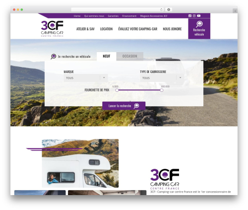kreenoot theme WordPress - campingcar-centre-france.fr