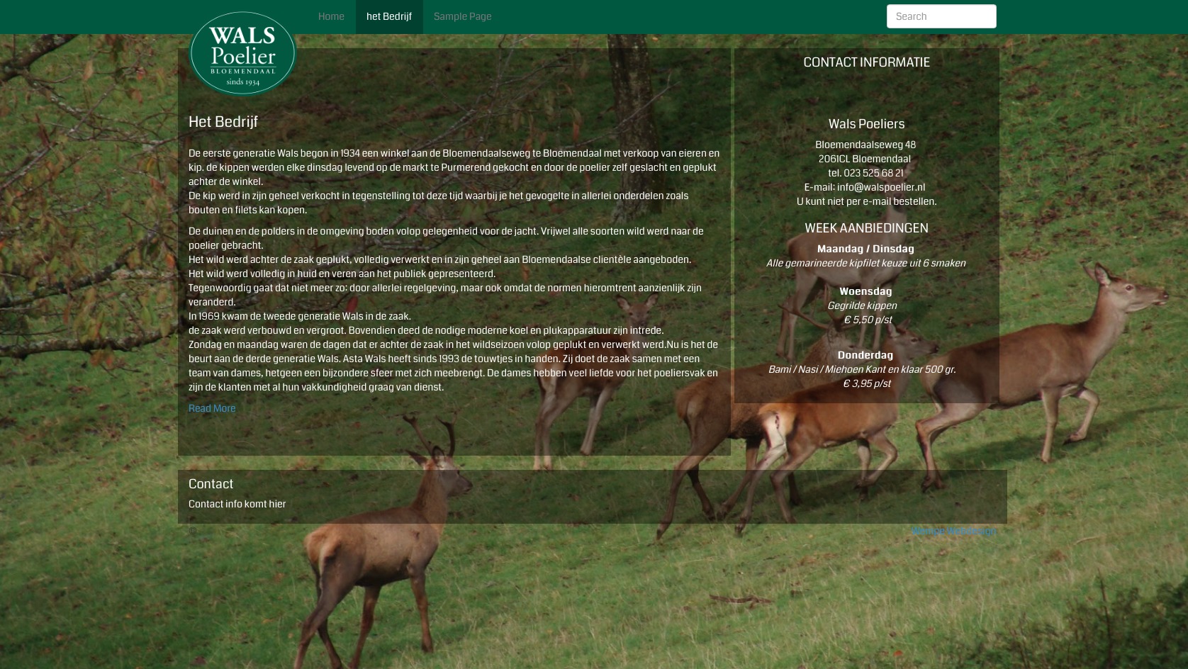 Theme WordPress WalsPoelier by Rob Wempe