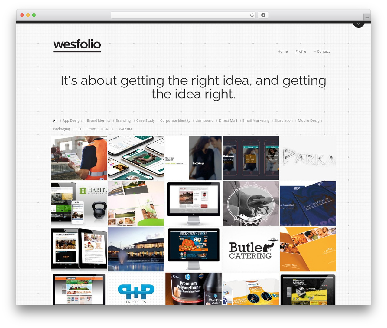 Wesfolio WordPress theme - wesfolio.com Wesfolio WordPress theme - wesfolio.com