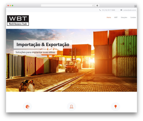 WordPress theme Jomelle - wbt.com.br