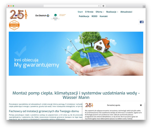 WordPress theme Wasserman - wassermann.pl
