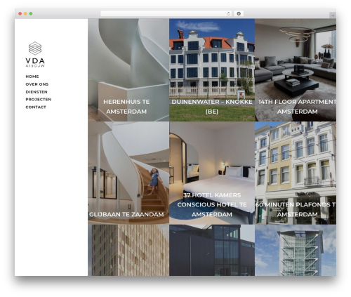 Basic WordPress theme design - vda-afbouw.nl