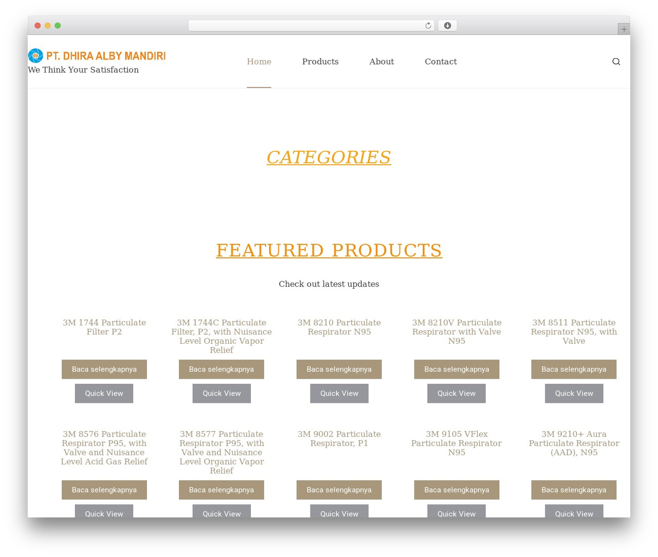Blocksy Child theme WordPress - dhiraalbymandiri.com