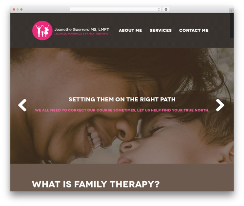 Bravo WordPress theme - myfamilytherapist.com