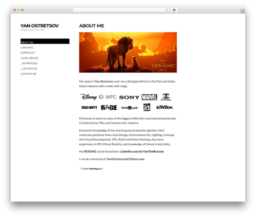 Theme WordPress Eclecticon - methodonline.com