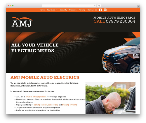 Theme WordPress GeneratePress - amjautoservices.co.uk