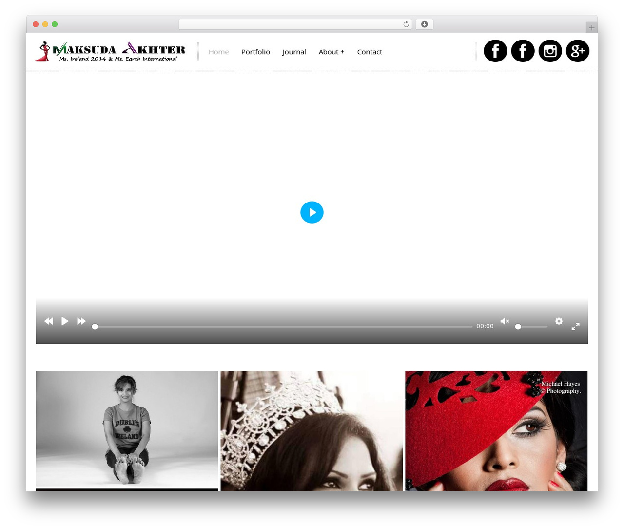 Theme WordPress Modelish (shared on wplocker.com) - maksudaakhter.com