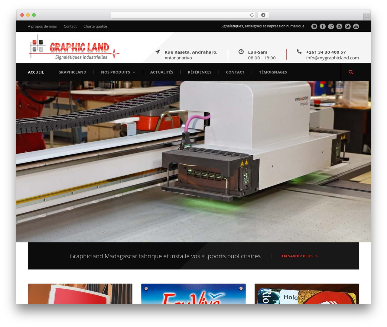 WordPress theme Mega Project - mygraphicland.com