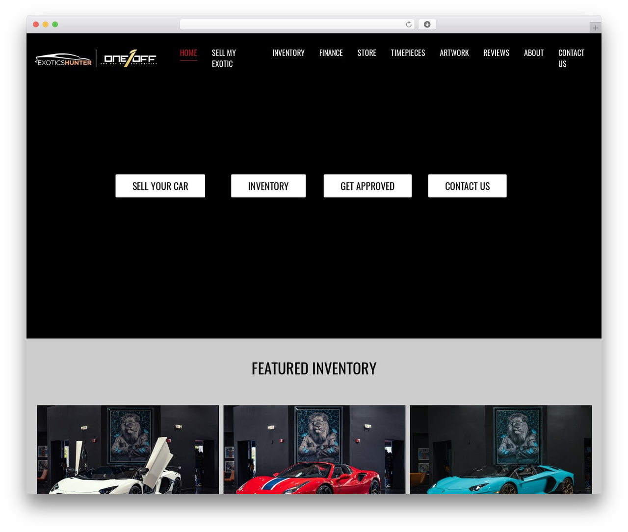 WordPress theme aanWordpress - www.exoticshunter.com