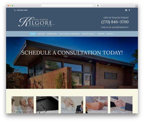 WordPress theme Beacon Theme - lannakilgore.com