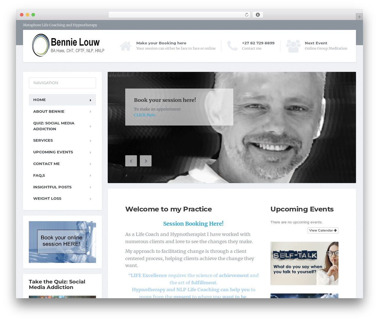 WordPress theme MentalPress WP Theme - metaphore.co.za