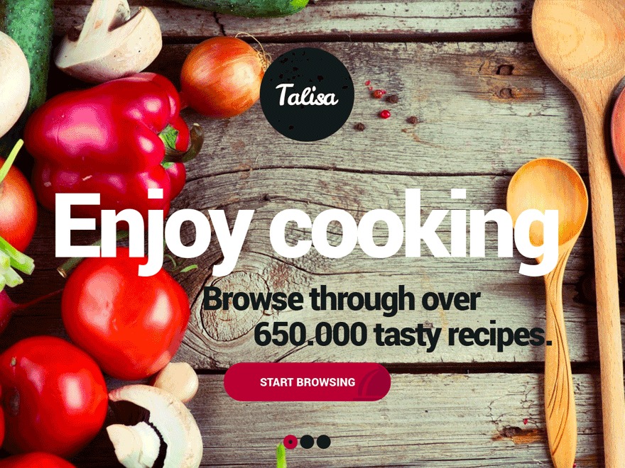 WordPress theme micoopkitchen by ProgressionStudios