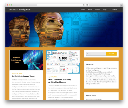 WordPress theme Quick Reading - askthecandidates2012.com