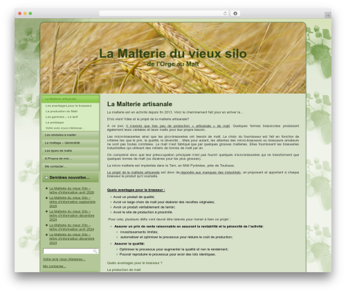 WordPress theme siteweb - micro-malterie.fr