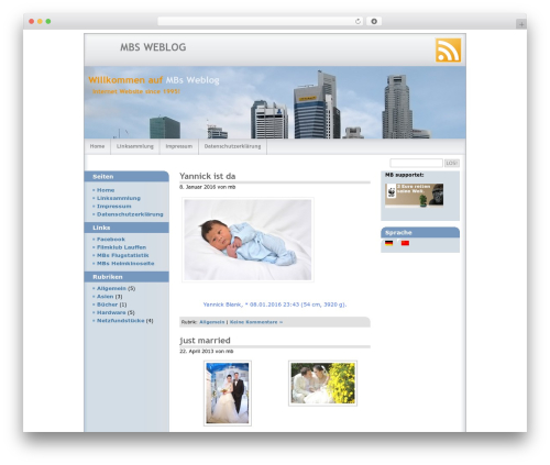 WP-Multiflex-3 WordPress theme - megablank.de