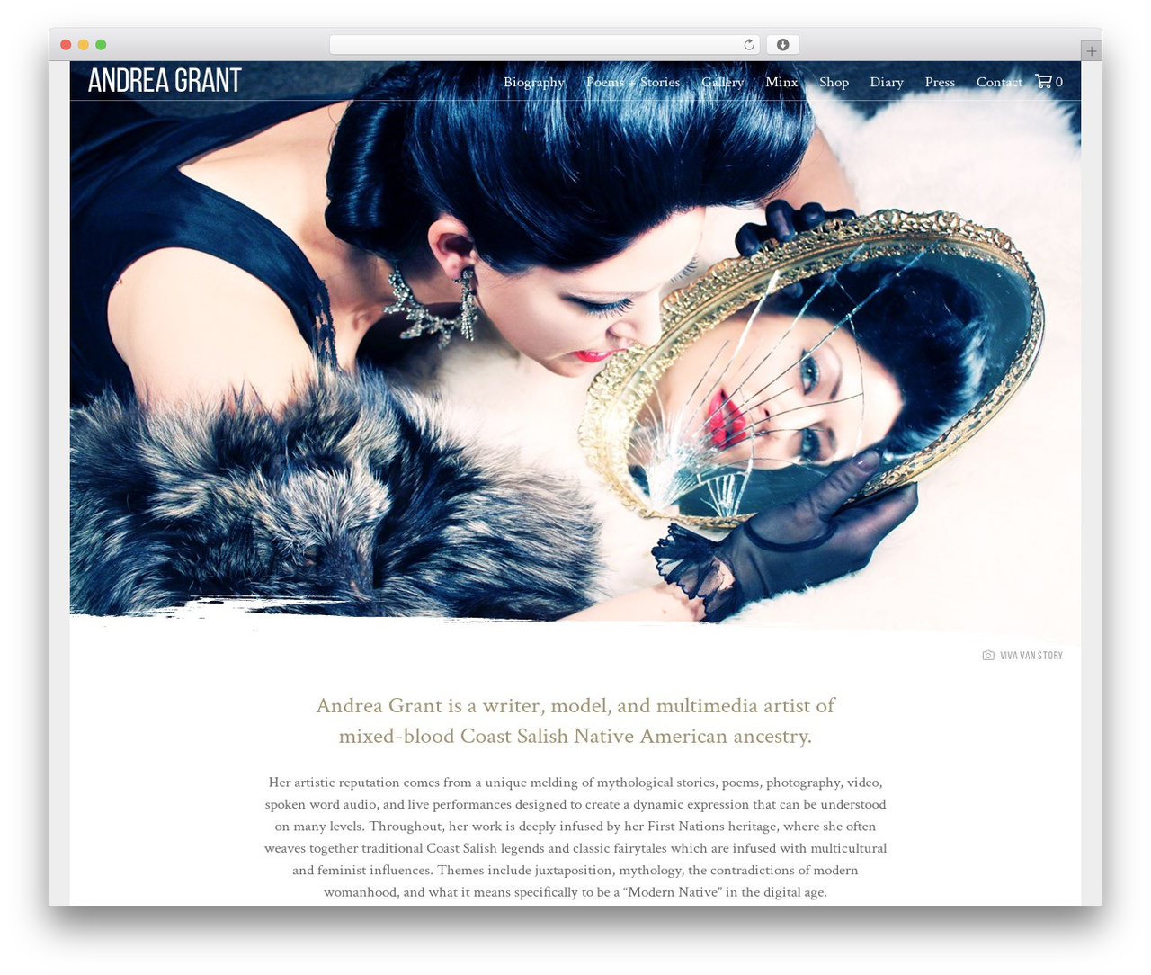 SC Base WordPress theme - andreagrant.com