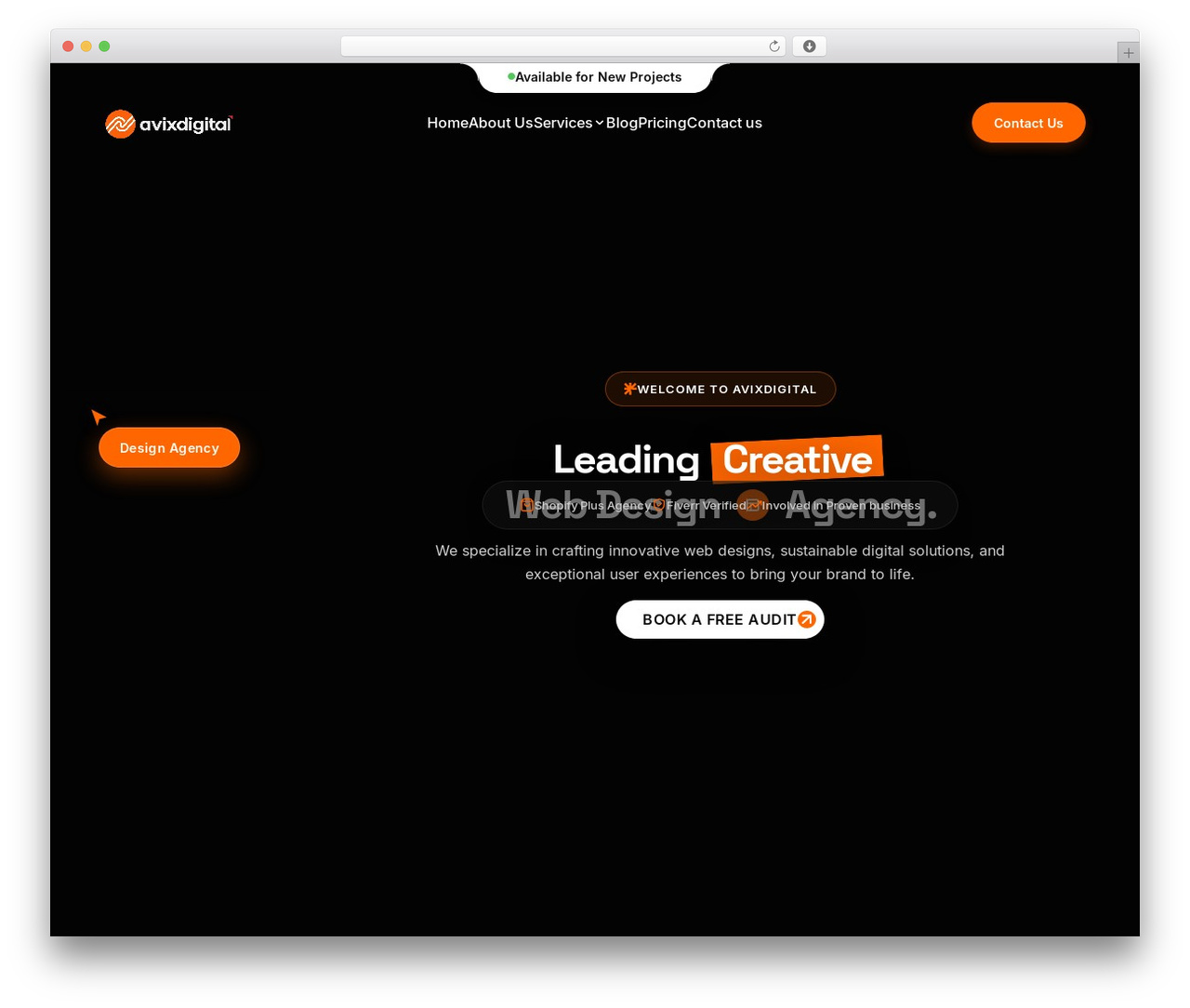Algenix WordPress theme - avixdigital.com