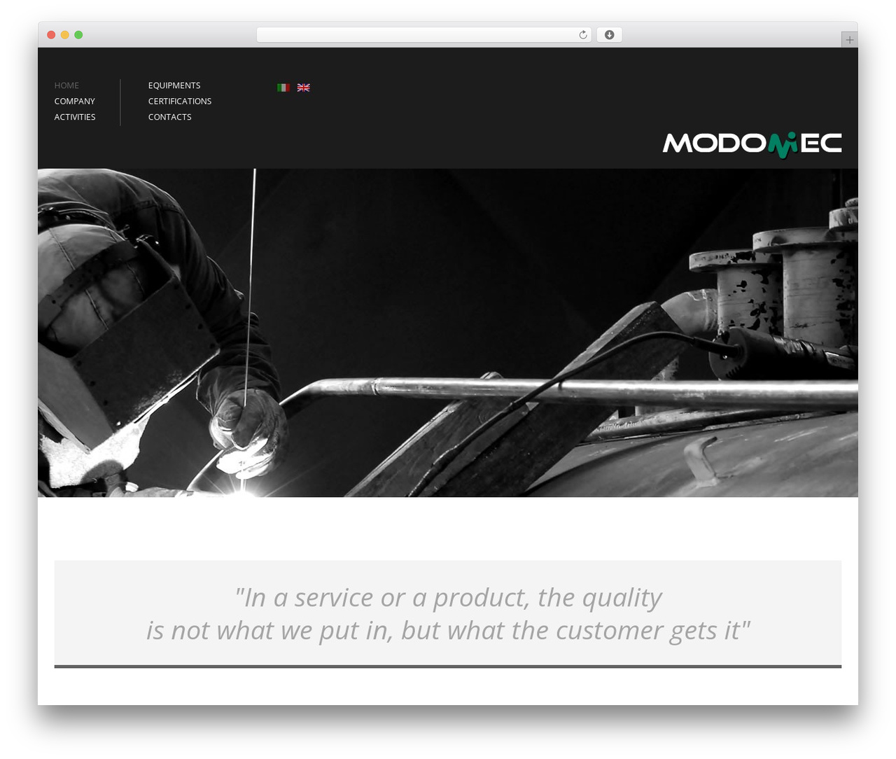 Architecture WordPress theme - modomec.com Architecture WordPress theme - modomec.com