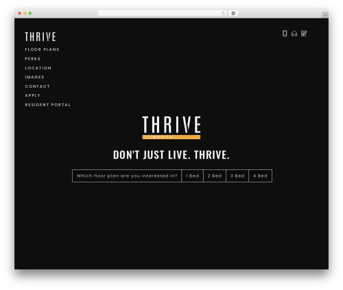 Best WordPress theme Thrive - thriveinlubbock.com