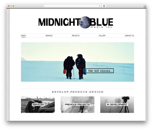 Halo Theme WordPress theme - midnightbluemedia.net