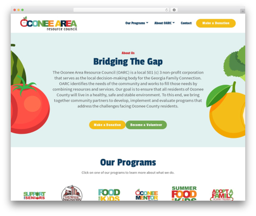 OARC theme WordPress - oconeeconnection.org