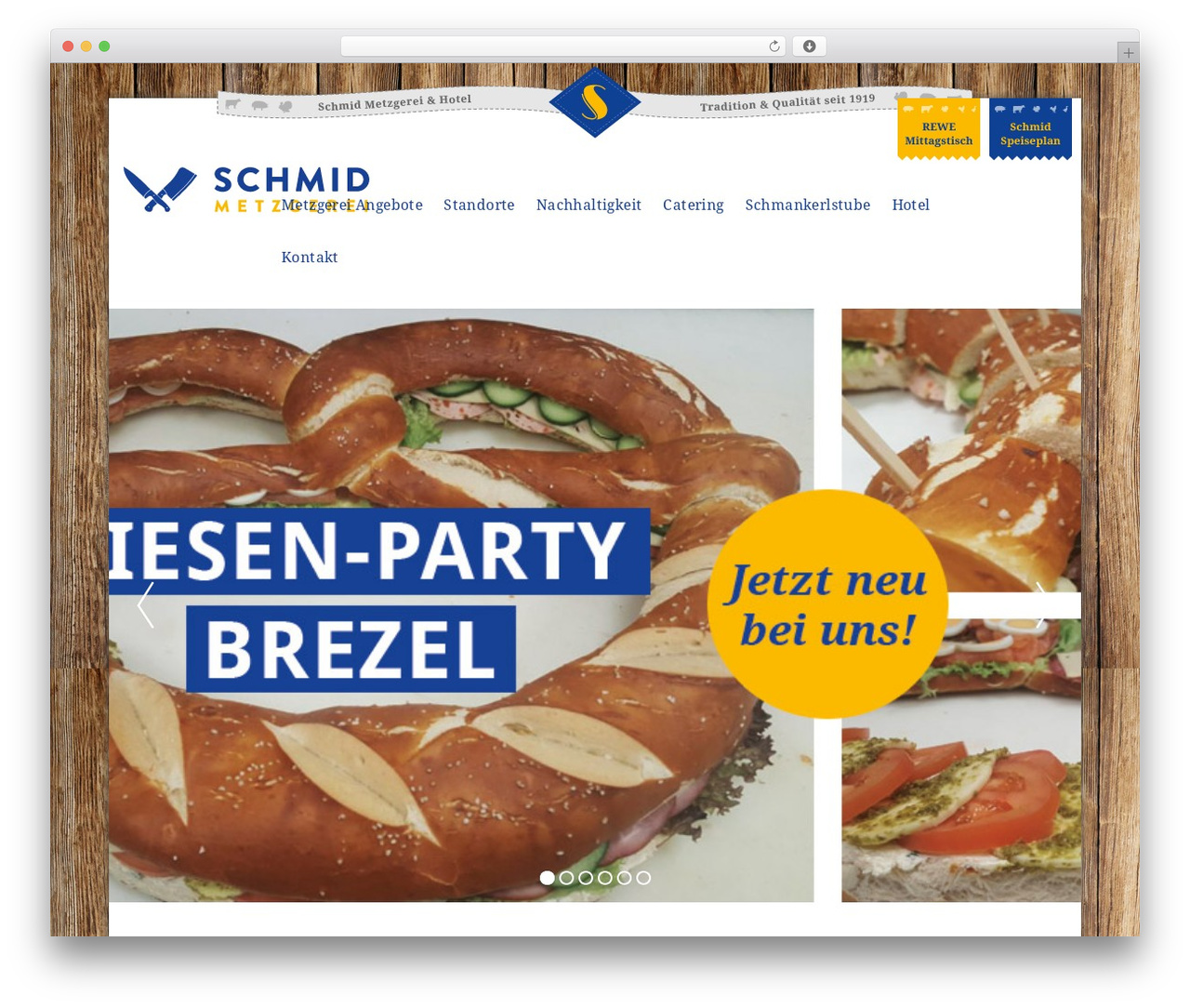 Schmid WordPress theme design - metzgereischmid.com Schmid WordPress theme design - metzgereischmid.com